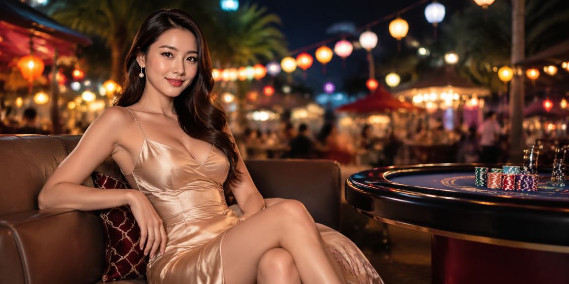 Quang cảnh khu casino và chợ đêm Phú Quốc rực rỡ về đêm, biểu tượng cho nền tảng xsninh tại Việt Nam